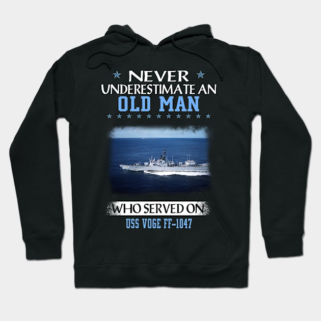 USS Voge FF-1047 Veterans Day Christmas Gift Hoodie by gussiemc